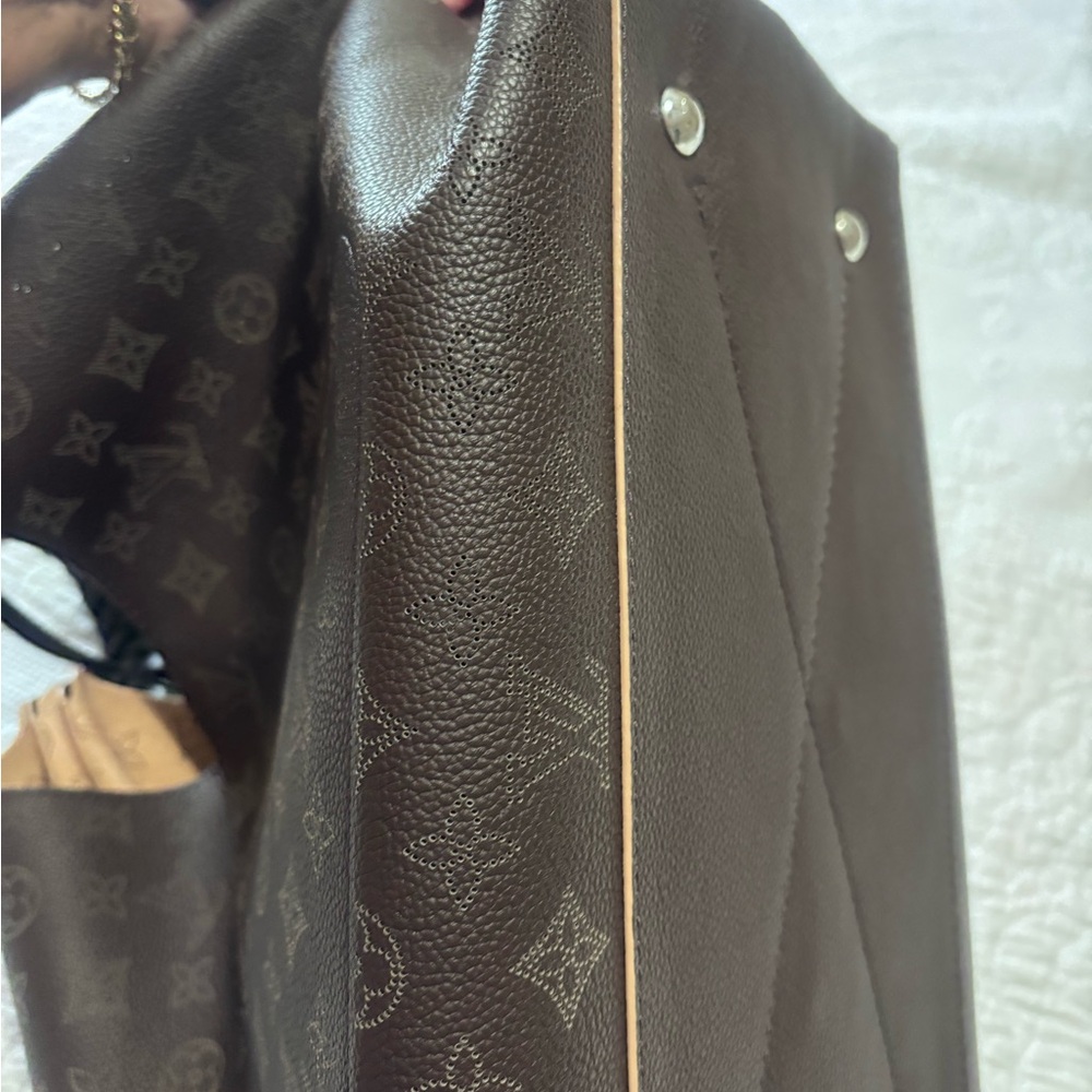 Louis Vuitton Dark Brown Monogram Shoulder Bag - Picture 15 of 16